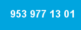 953 977 13 01 953 977 13 01